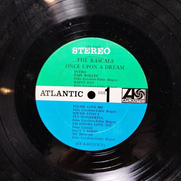 1st Press Rascals Once Upon A Dream SD 8169 Vinyl Record 1968 - Picture 7 of 8